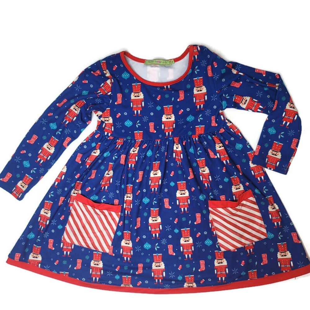 Millie loves lily christmas nutcracker dress 5